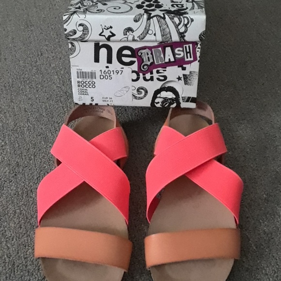 Brash Rocco coral sandals - Picture 4 of 4